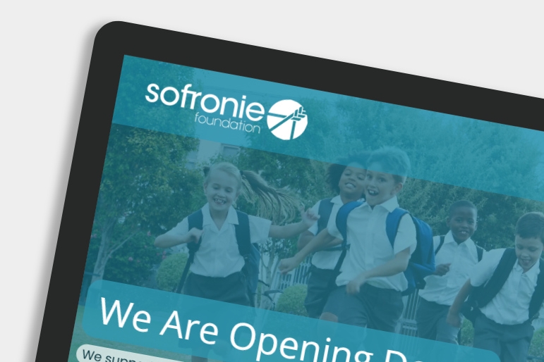 Homepage screenshot