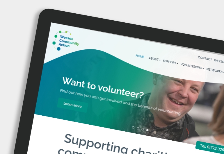 Wessex Commuinity Action homepage