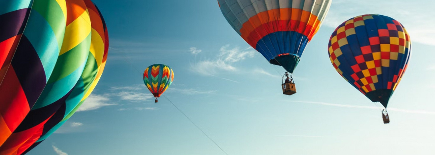 Hot air balloons